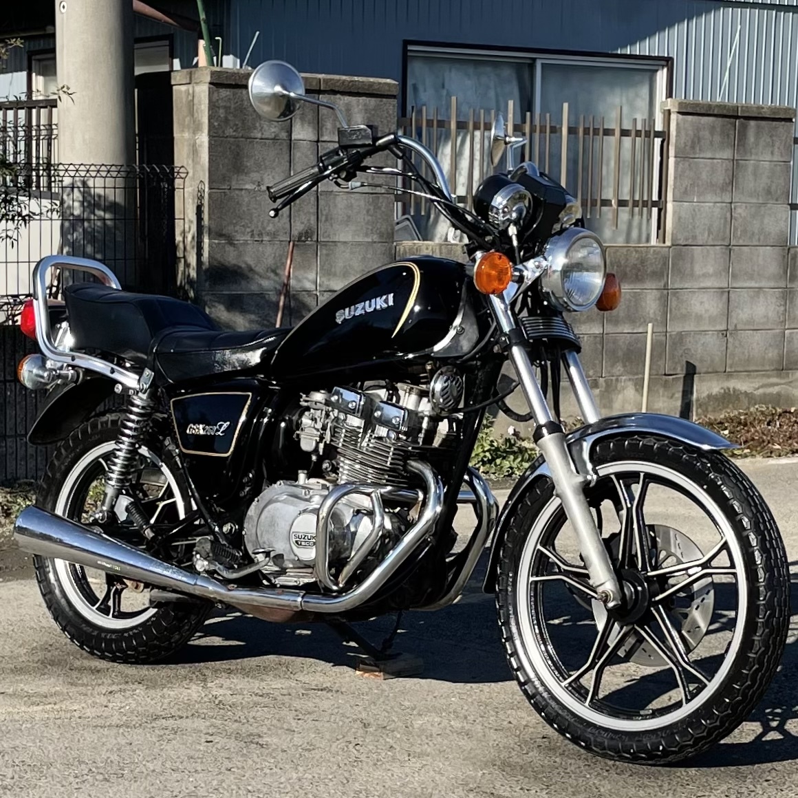 スズキ GSX250L アメザリ 純正タンク オリジナル 旧車 ザリ ゴキ