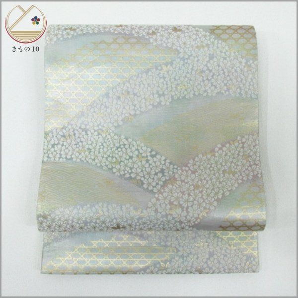 京の名工 中村桂一 袋帯 星の物語 吉祥違棚文 螺鈿輪奈織 共箱付m