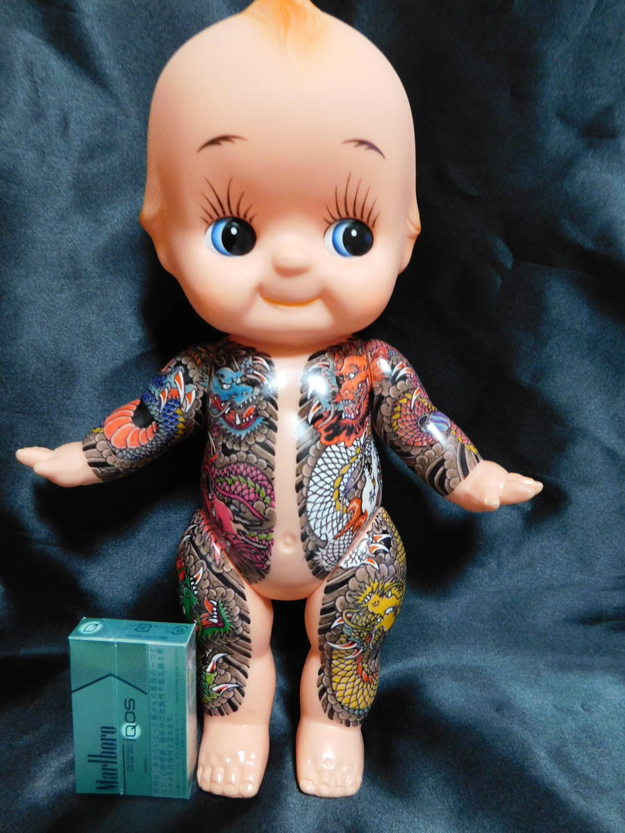 入れ墨キューピー（30センチ） 刺青キューピー 刺青キューピー30センチ