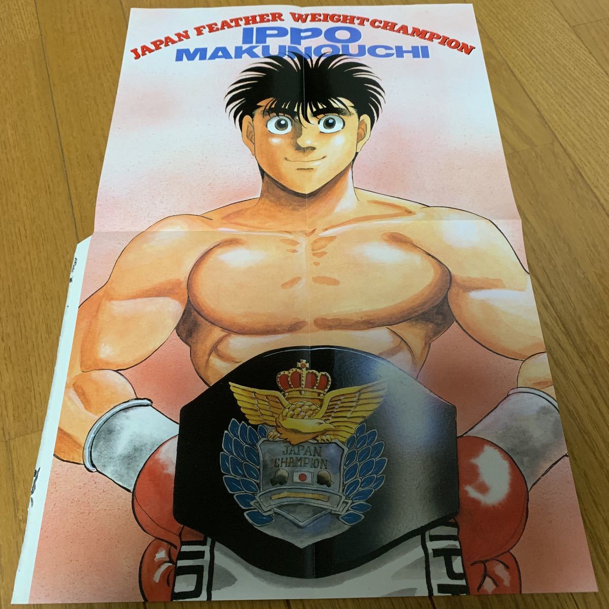 はじめの一歩 幕之内一歩 千堂武士 LALLAPALLOOZA ポスター 額入り