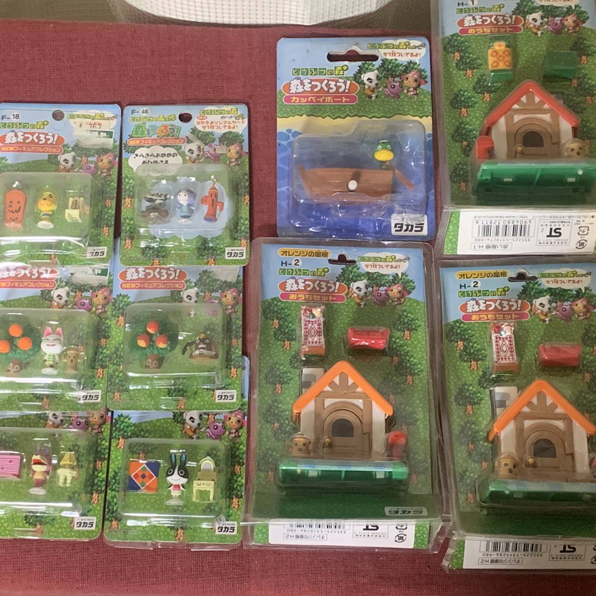 希少】どうぶつの森 森をつくろう！シリーズ まとめ売り フィギュア