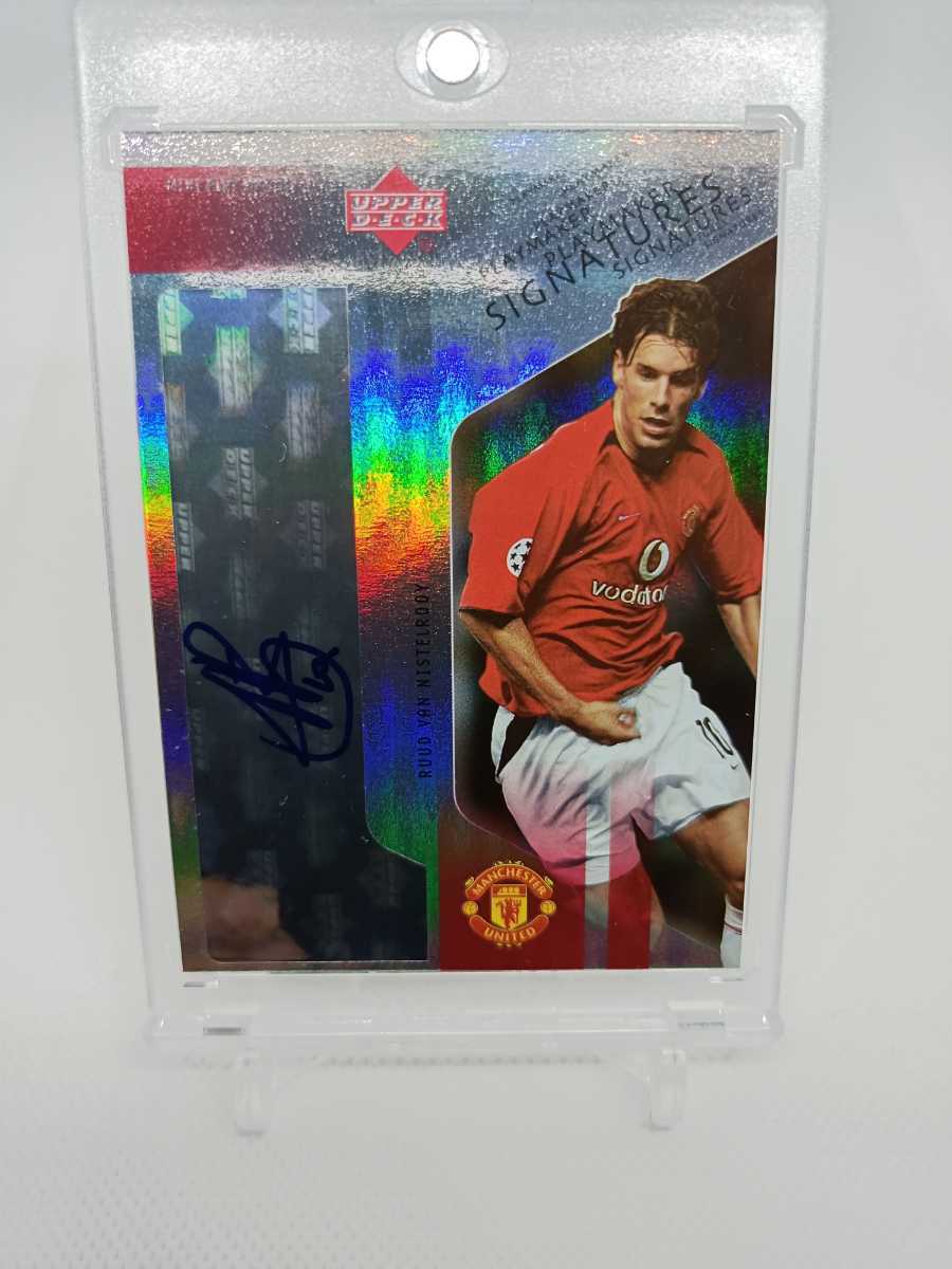 直筆サイン入り写真 ルートファンニステルローイ レアルマドリード SA