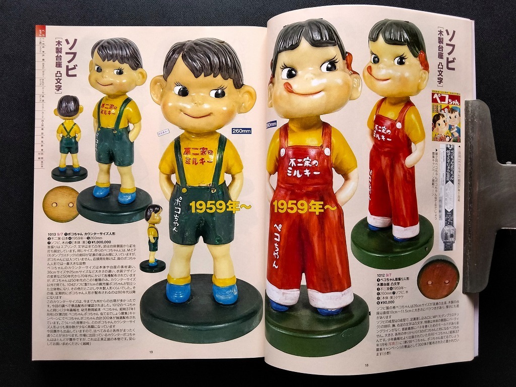 不二家 ペコちゃん ポコちゃん 昭和レトロ ソフビ 人形 指人形