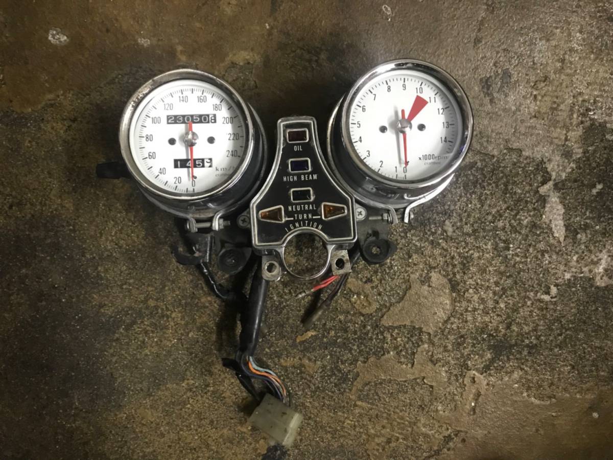 国内物 CB400T ホーク2 バブ 速度警告灯 当時物 希少パーツ