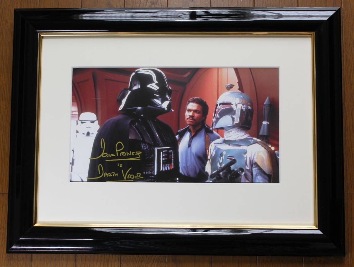 スターウォーズ 直筆サイン ダース・ベイダー 皇帝 デビッド・プラウズ