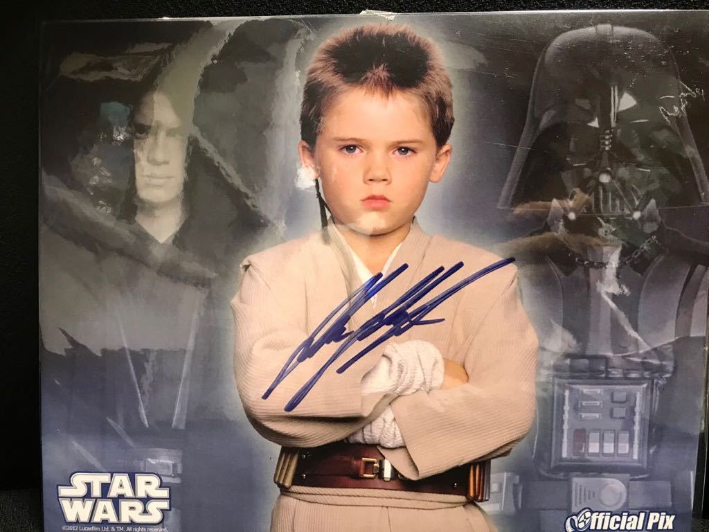 スターウォーズ アナキン 少年役 ジェイク・ロイド 直筆サインポート
