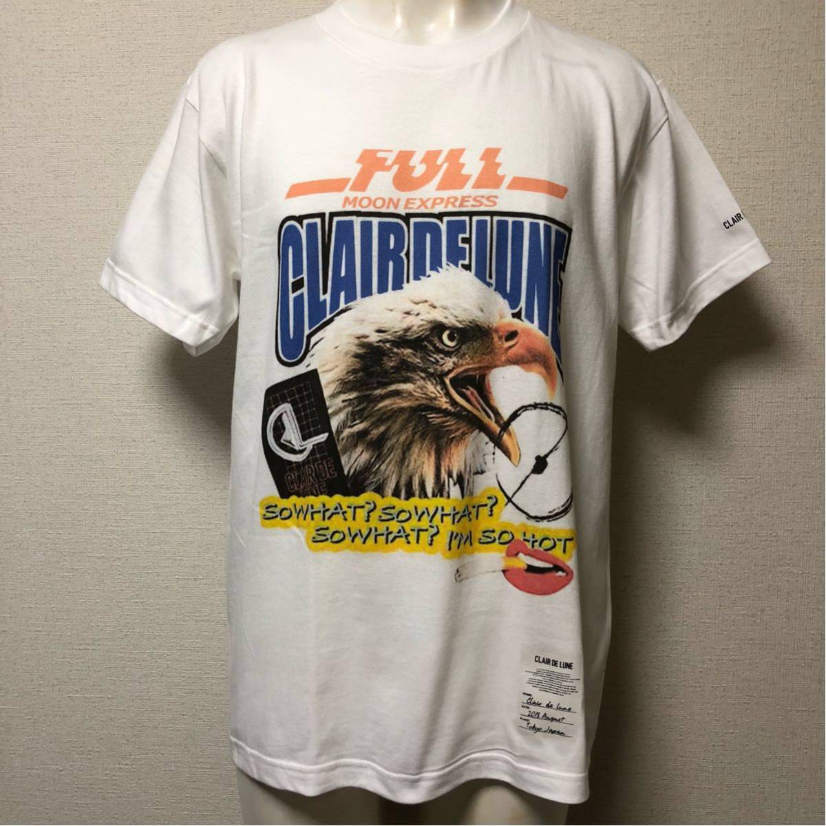 clair de lune インクジェットTシャツ CDL CLAIR DE LUNE Tシャツ 2025