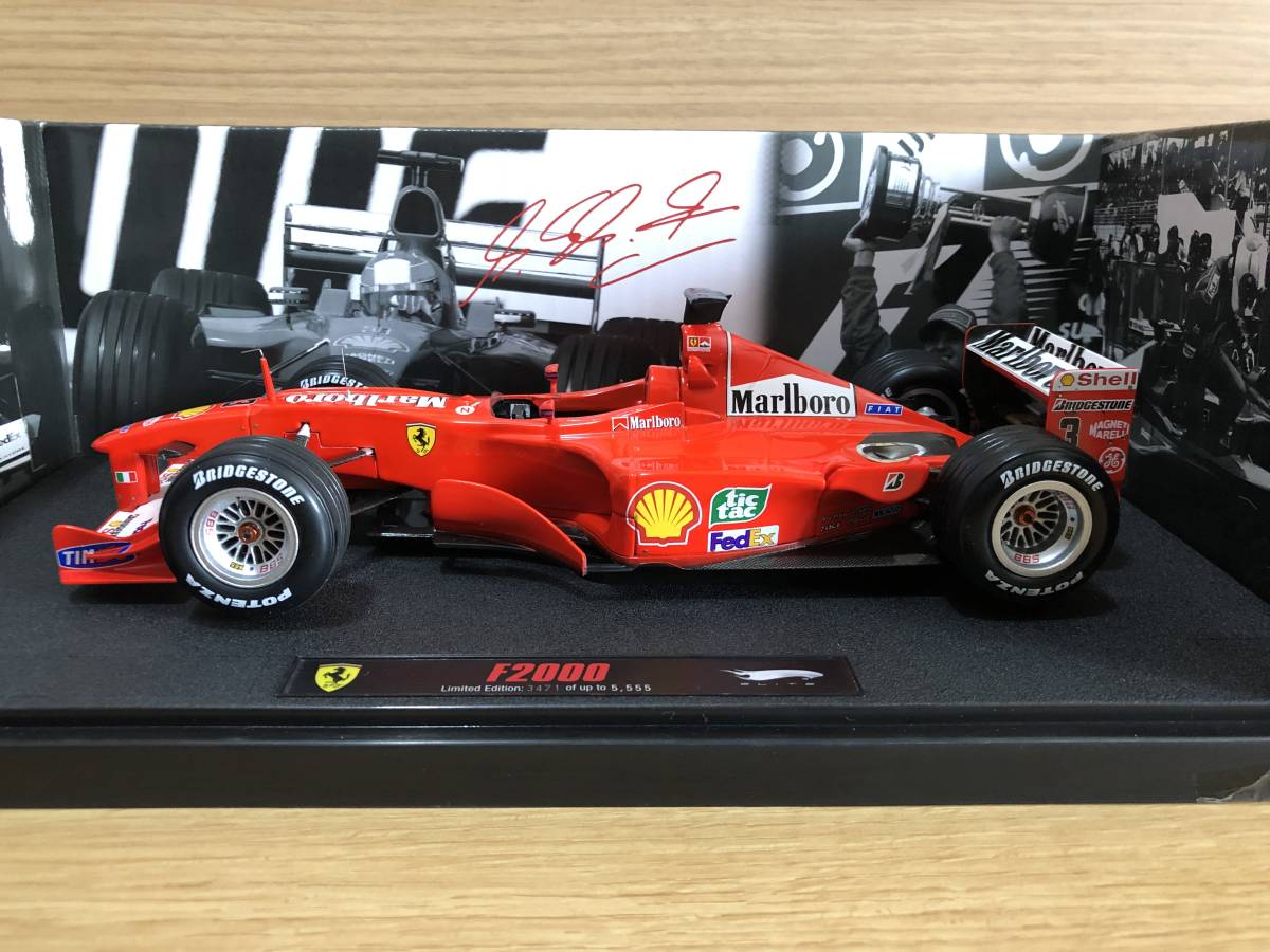 マルボロ フェラーリ F1-2000 1/43 ミハエル・シューマッハ ミニカー