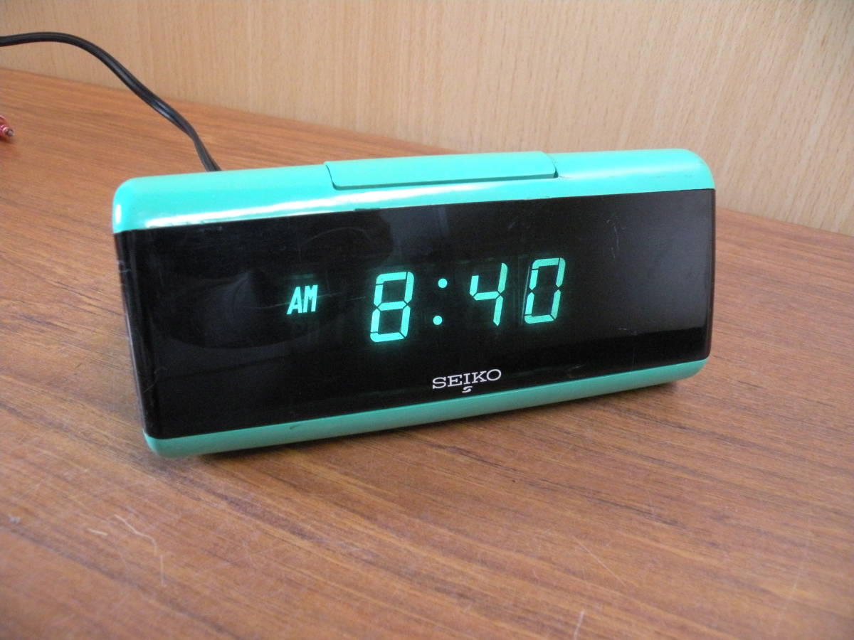 レトロ置き時計 セイコーqn420p