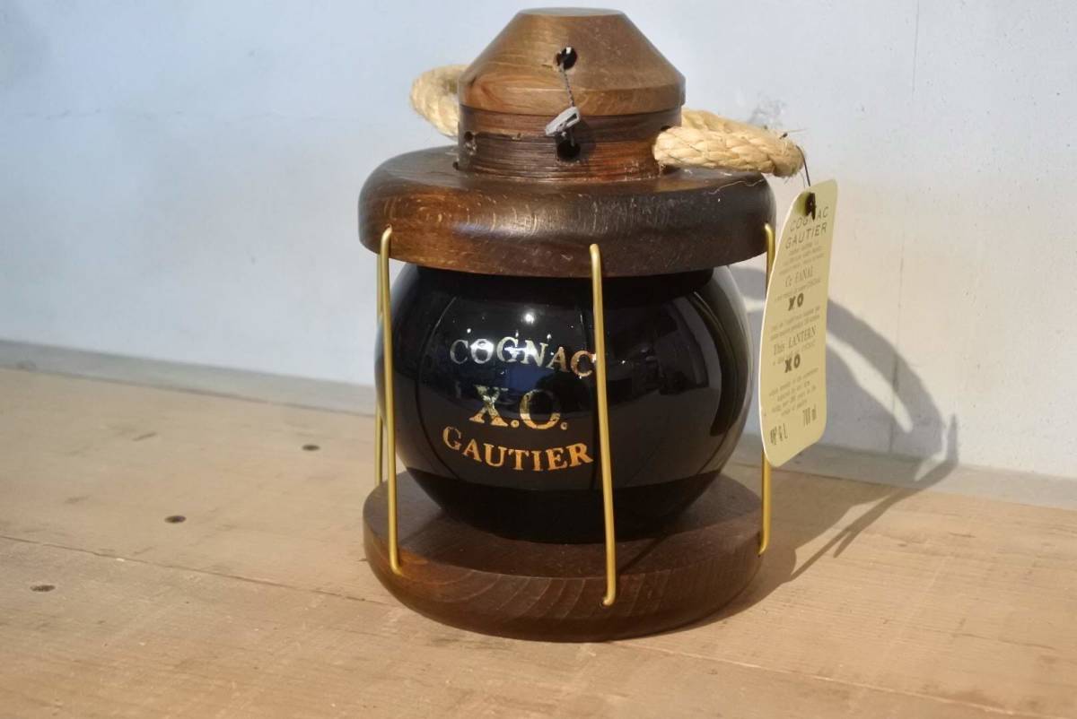 ゴーティエ XO ランタン型 700ml 40% GAUTIER コニャックブランデー