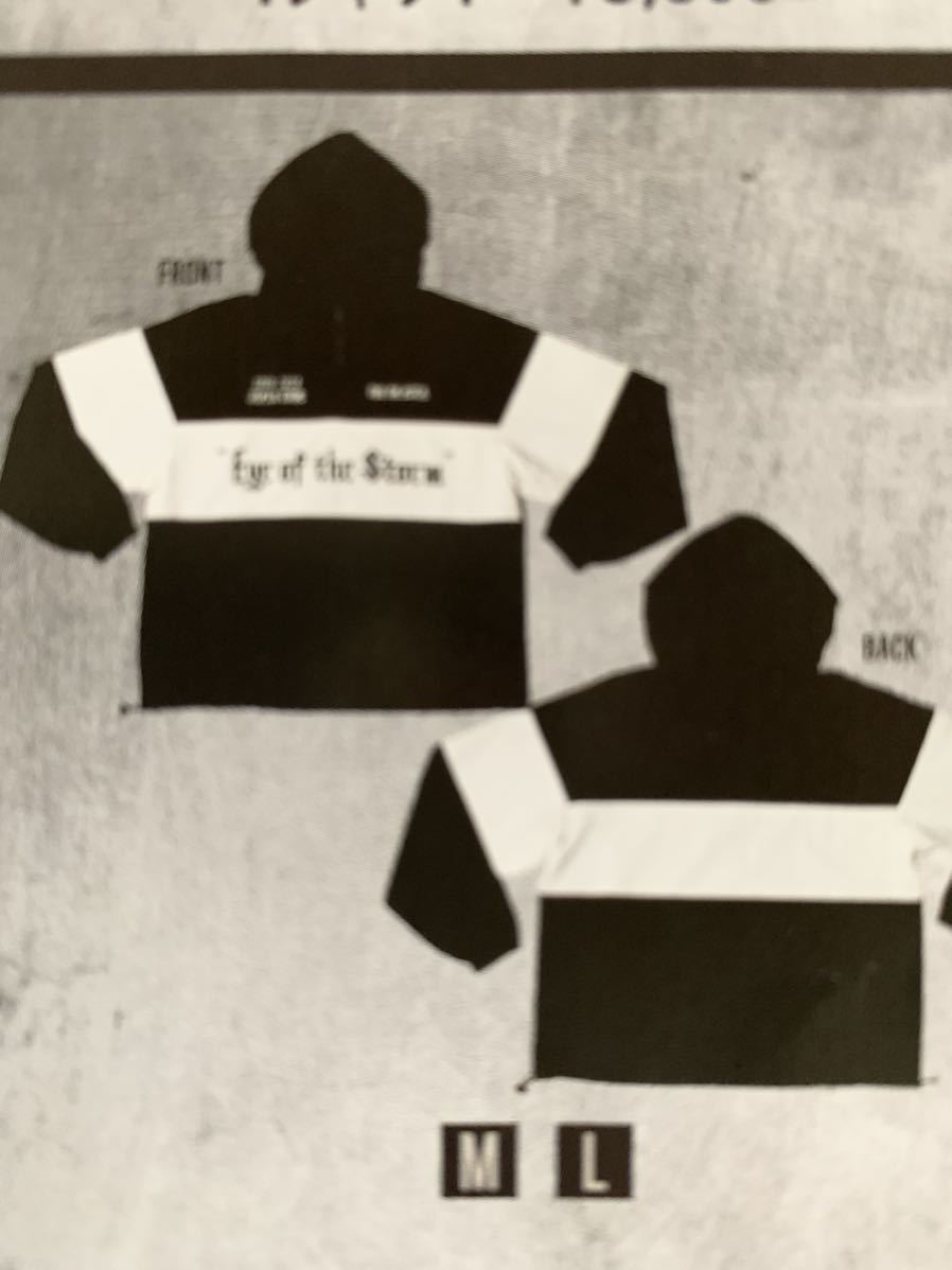 JAPAN ファッション ONE OK ROCK Eye of the Storm ナイロンパーカー M