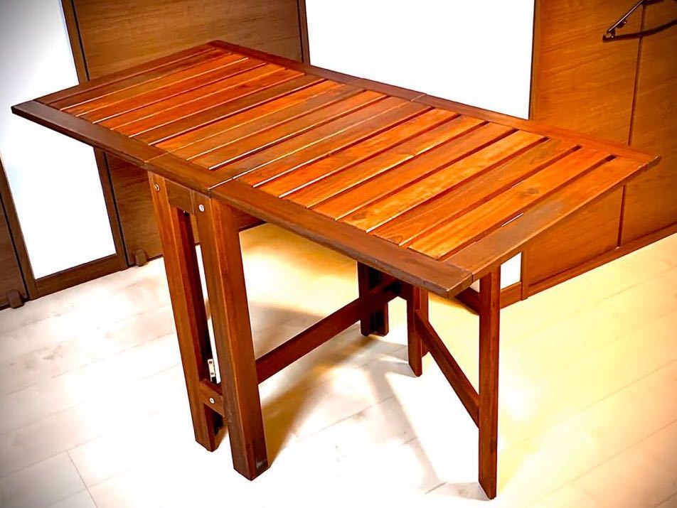 IKEA エップラロー 折り畳みガーデンテーブル IKEA ガーデンテーブル