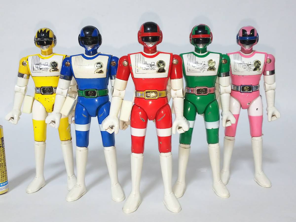 バンダイ ポピー 超合金 超電子バイオマン バイオレッド GC-11 超電子