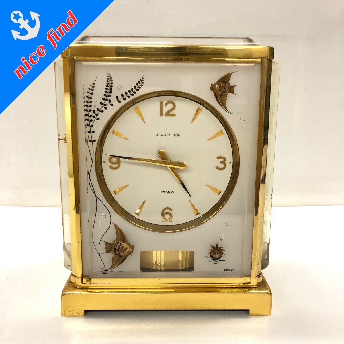 ジャガー ルクルト アトモス 置時計 稼動品 【公式通販】