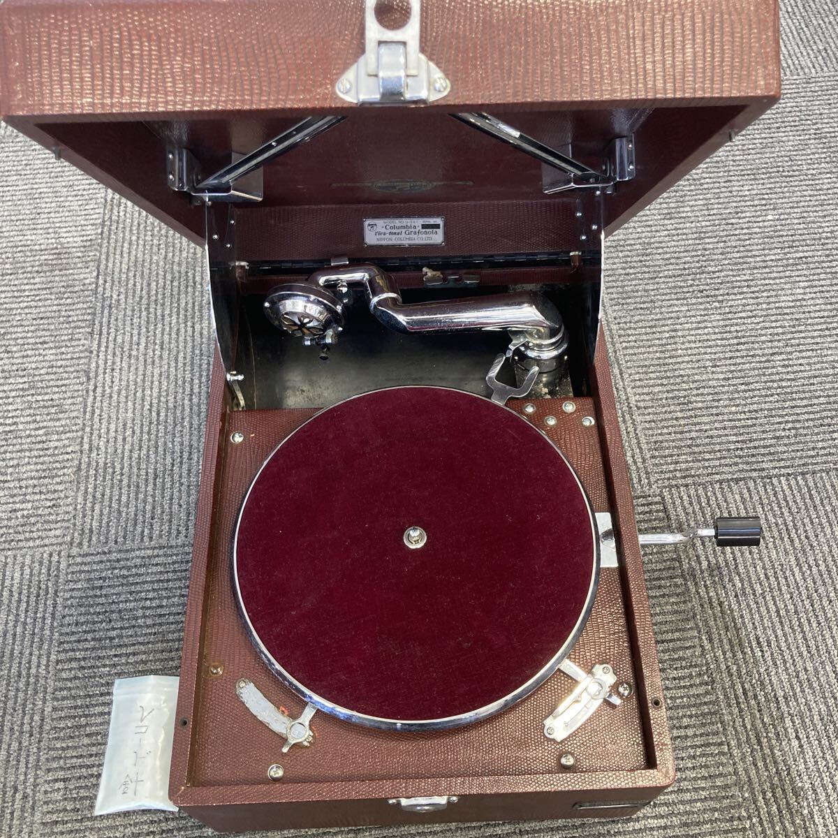 columbia Model 55 | 日本蓄音器カタログ 蓄音機 Columbia G55