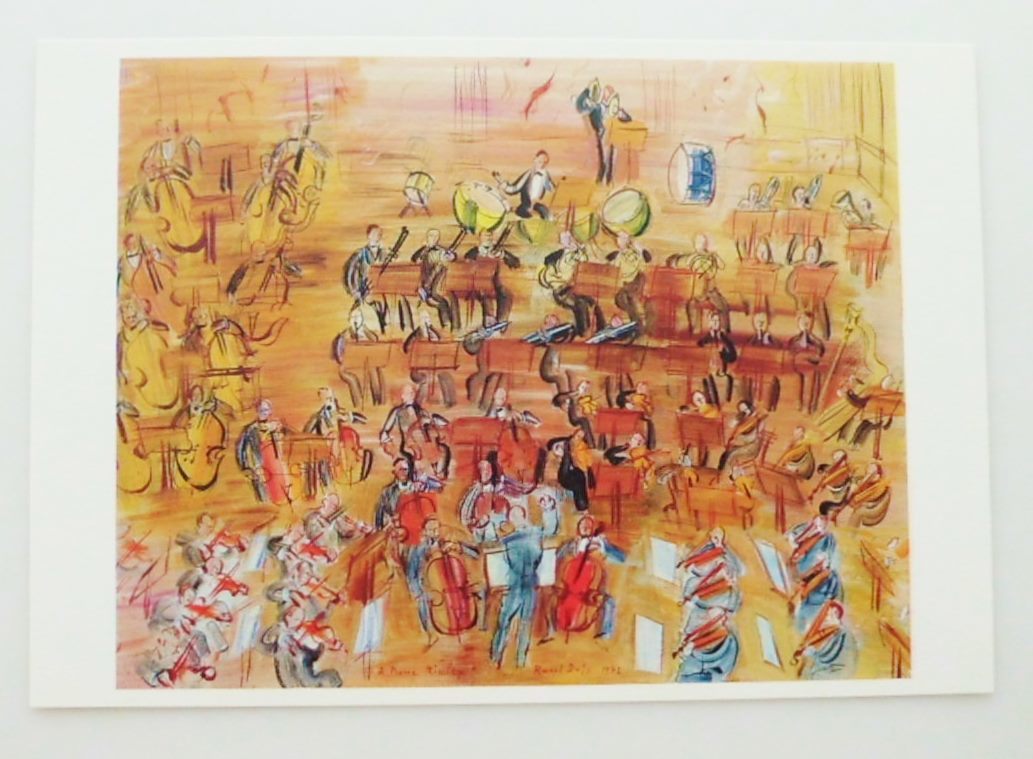 Raoul Dufy、ラウル・デュフィ【L'Orchestre】海外レゾネ Raoul Dufy