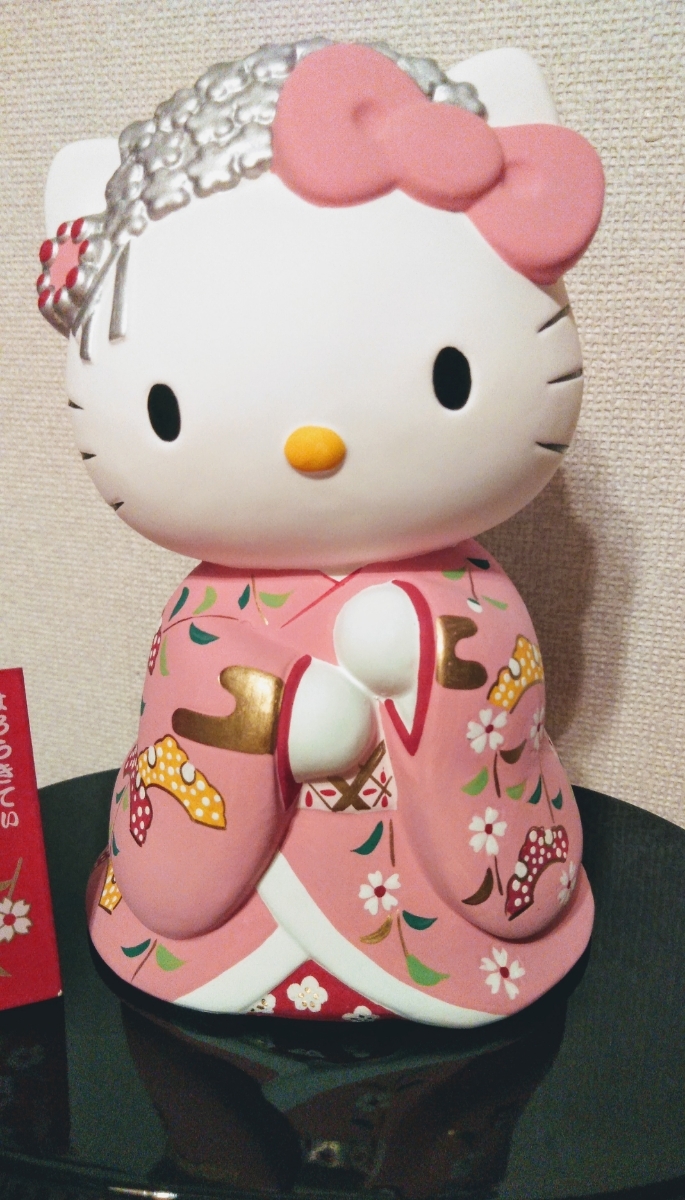 ハローキティ 平成レトロ 博多人形 亀田均作 2000年 サンリオ ハロー