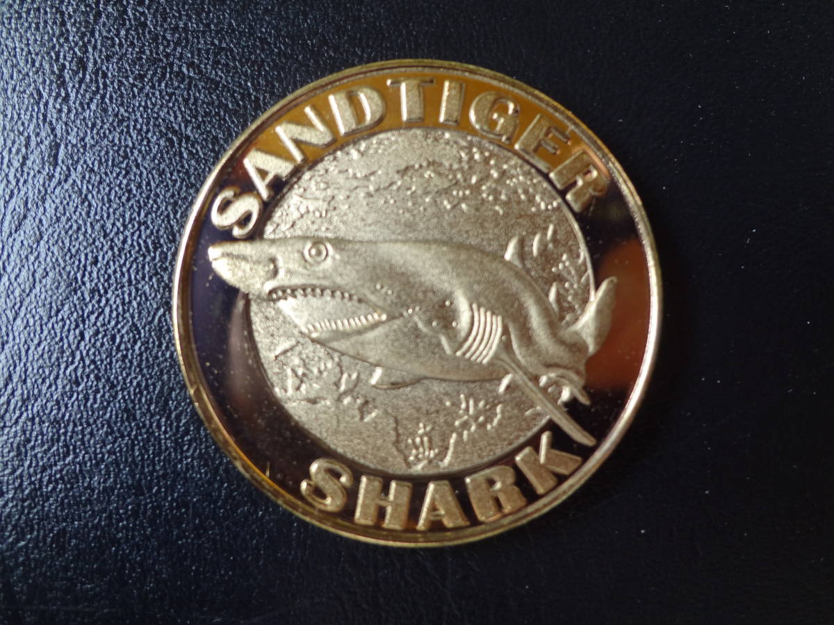 アクアワールド大洗水族館☆ハンマーシャーク☆記念メダル☆茶平工業