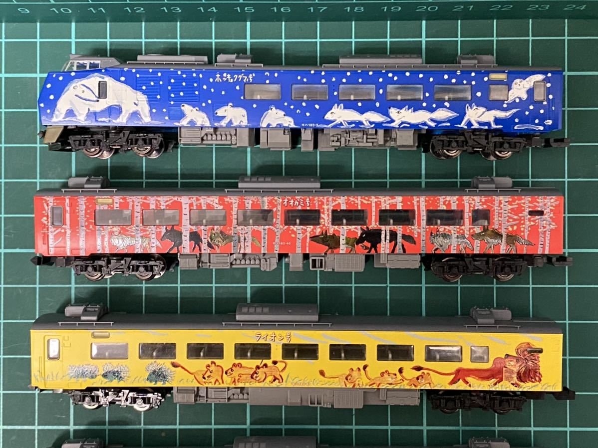 TOMIX 92988 JRキハ183系特急ディーゼルカー（旭山動物園号）セット