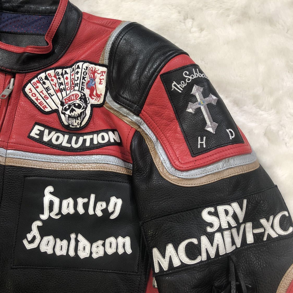 ハーレーダビットソン＆マルボロマン ライダースジャケット old 本革