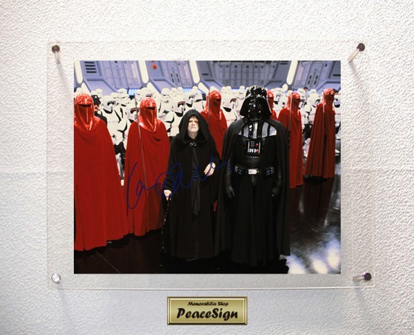 スターウォーズ直筆サインダース・シディアスイアン・マクダーミド氏