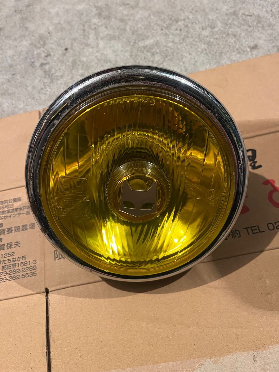 当時物シビエ凹みレンズ付きヘッドライト 当時物IPF凹みレンズ付き