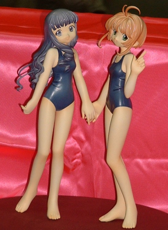 カードキャプターさくら 木之本桜&大道寺知世 制服ver.ガレージキット