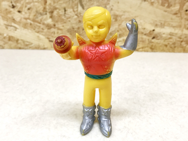 バドー星人 アストロミュー5 中島製作所 亀マーク 当時モノ ソフビ