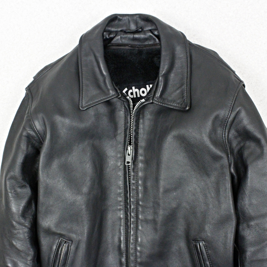Schott】希少 652 シングルライダースジャケット 38