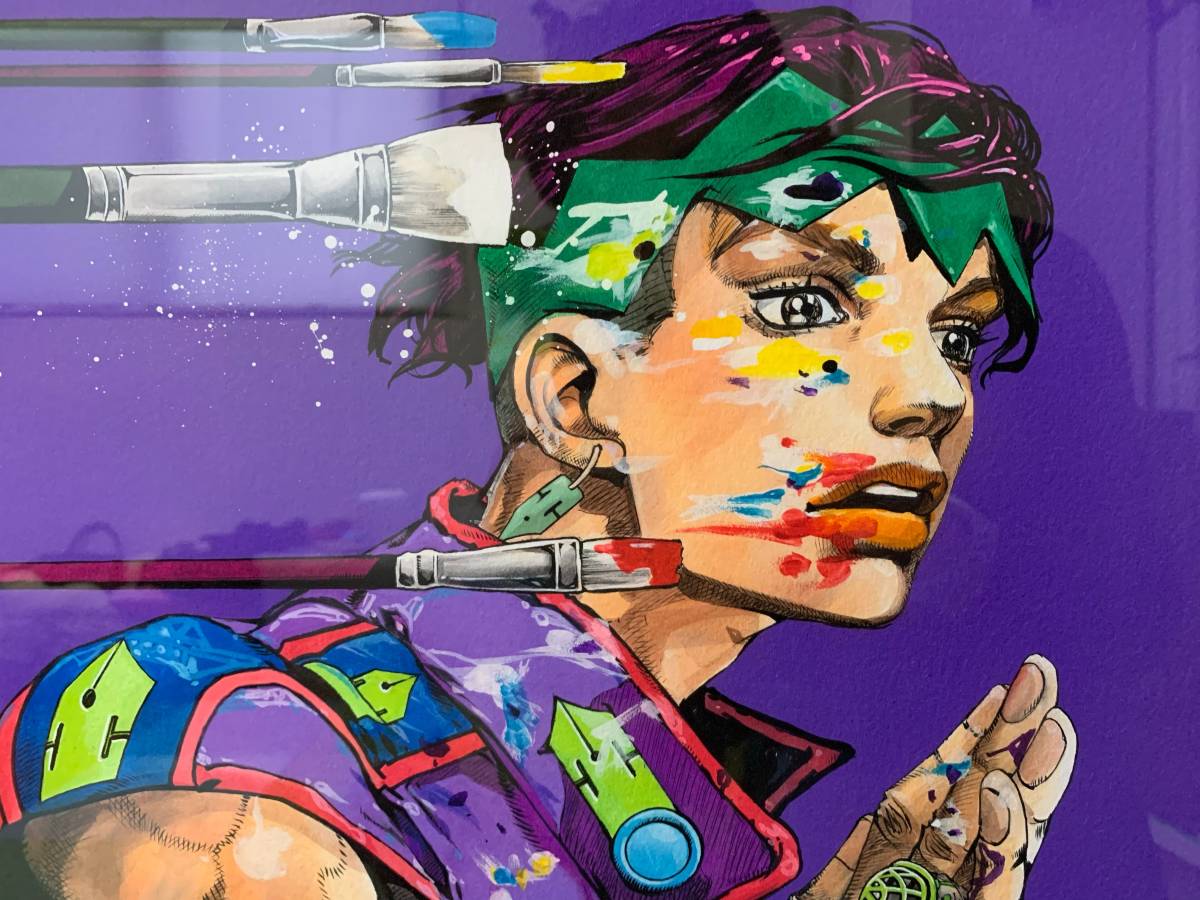 荒木飛呂彦先生 高級複製原画 岸辺露伴