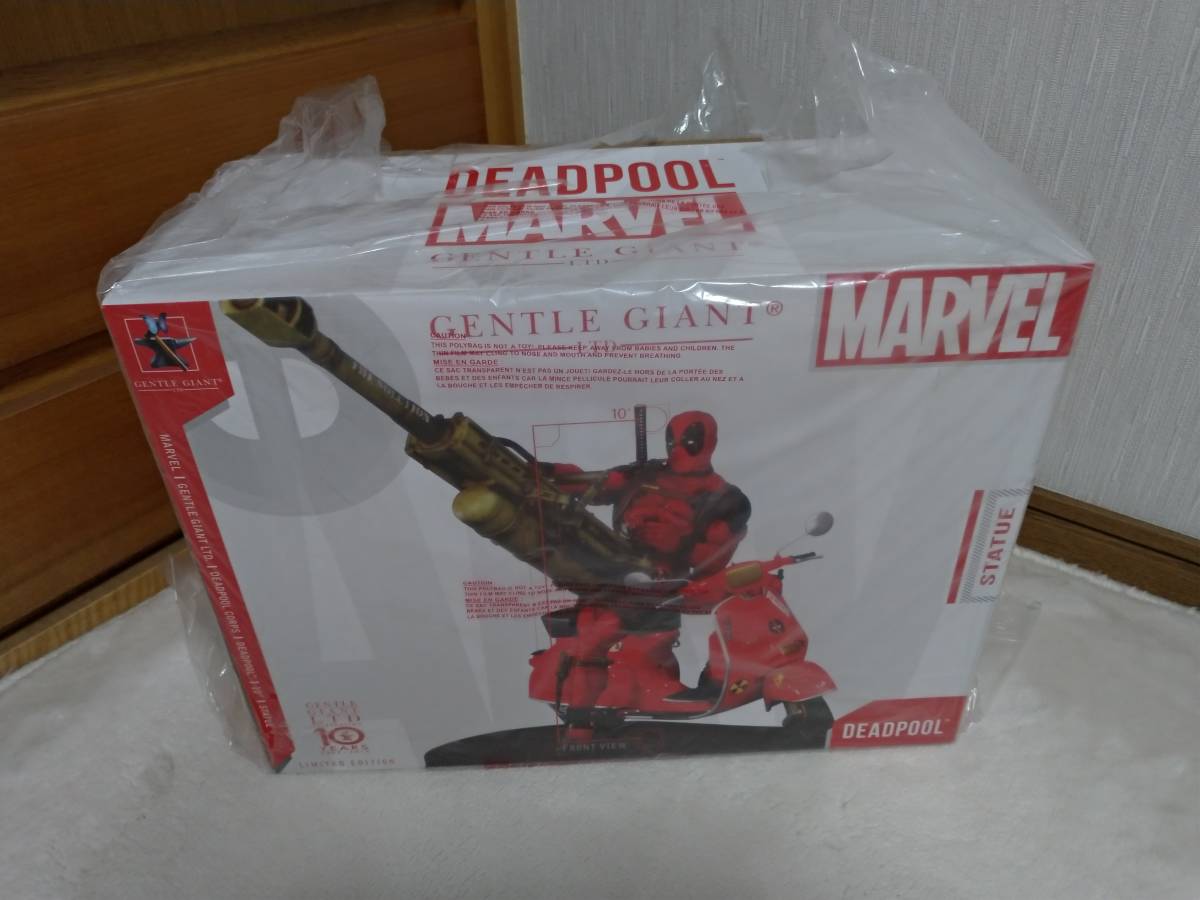 デッドプール オン ベスパ スタチュー 1/6 ジェントルジャイアント