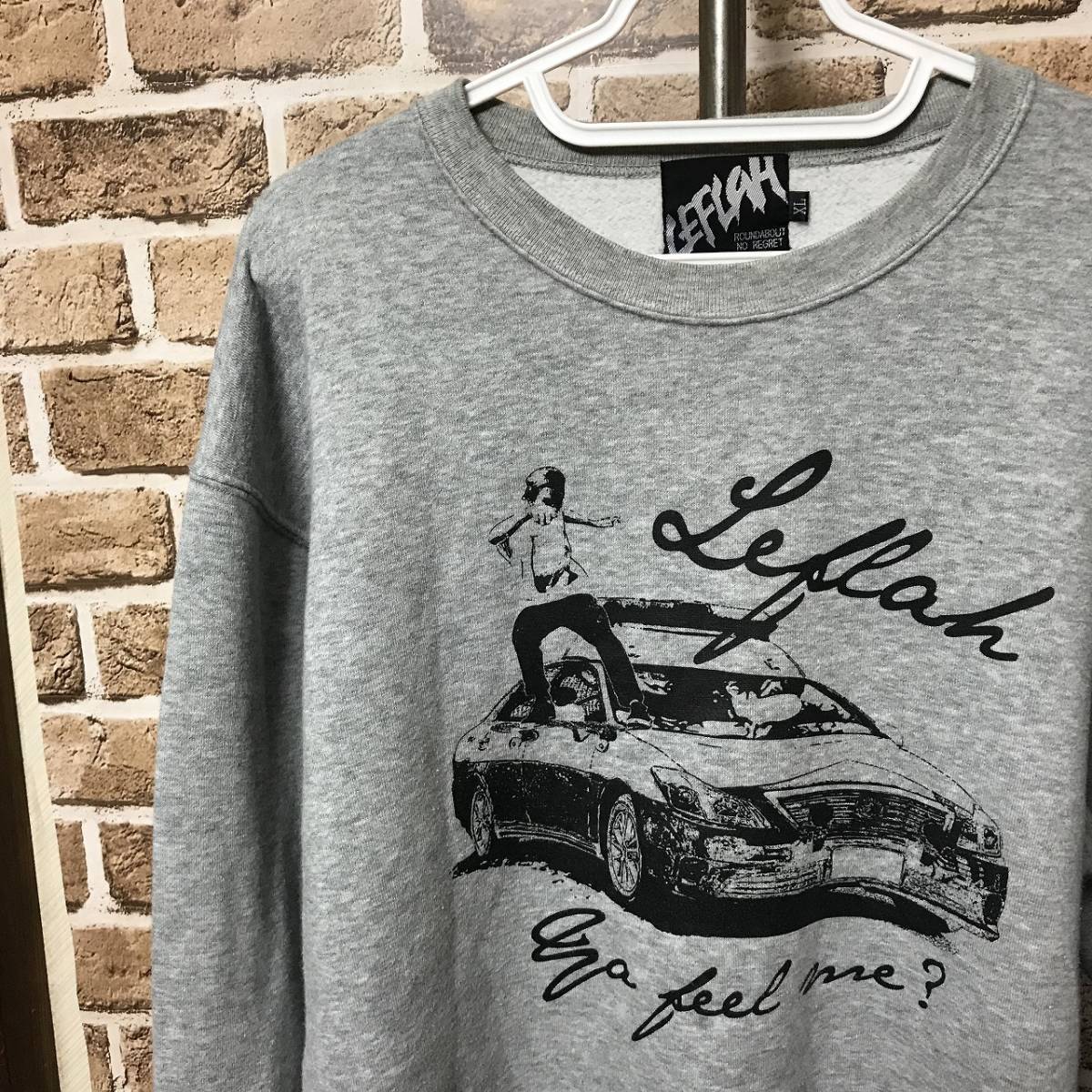 レフラー LEFLAH トレーナー スウェットWANIMA KENTA レフラー LEFLAH