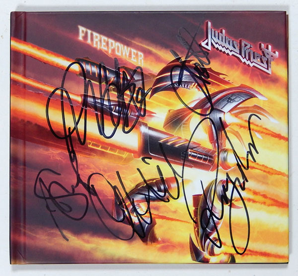 Judas Priest サイン入りポスター日本公演限定ジューダスプリースト