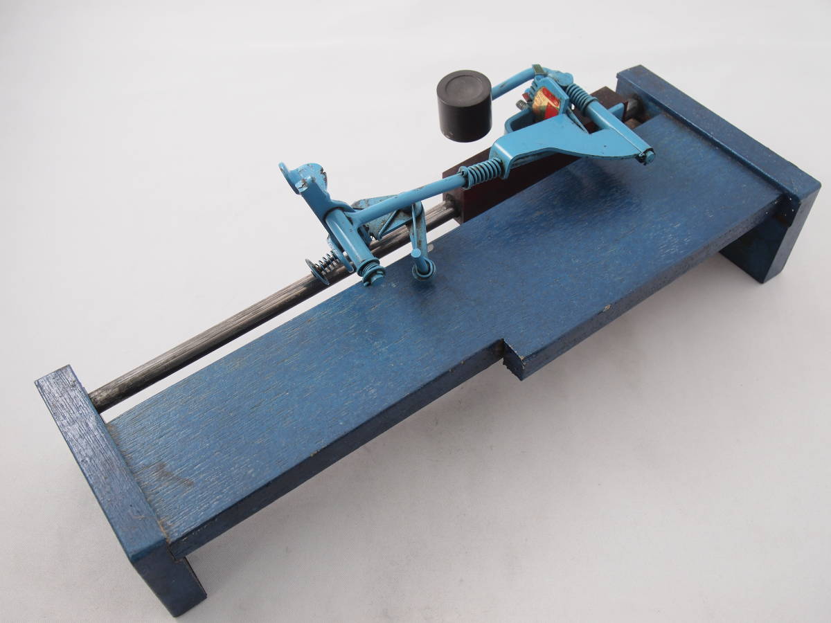 大熊式鋏研磨機 鋏固定アーム付？ 理美容プロ用鋏研ぎ 研磨