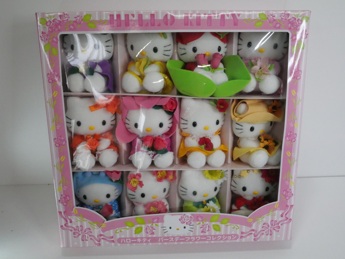 サンリオ キティ ぬいぐるみ バースデー フラワー コレクション 2003