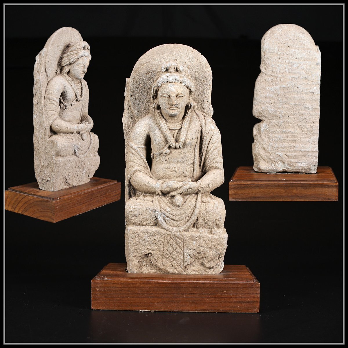 ガンダーラ禅定坐像 彫刻 置物 開運 風水 【公式通販】