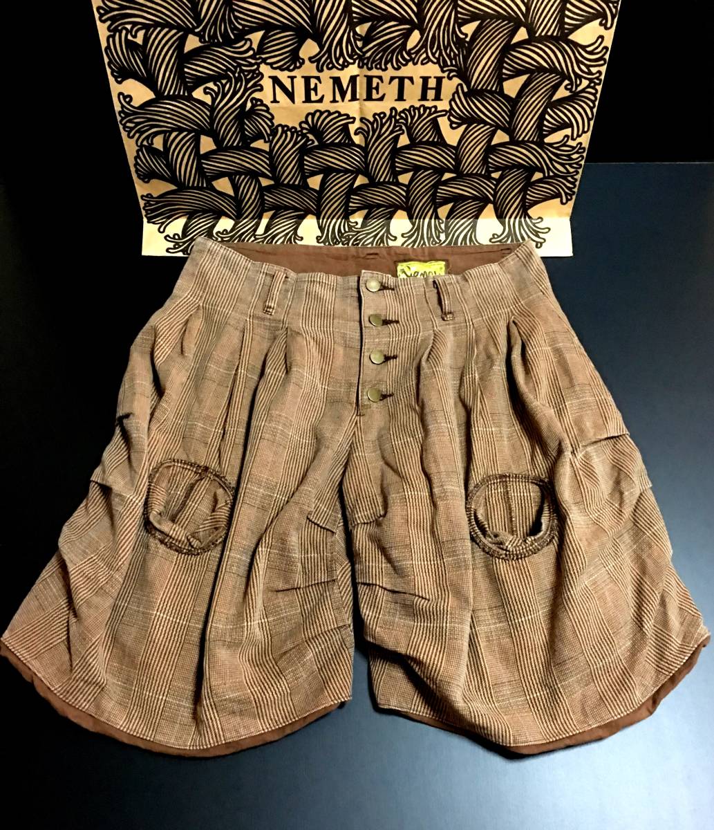 ネメスのカボチャパンツ黒NEMETHクリストファーネメス