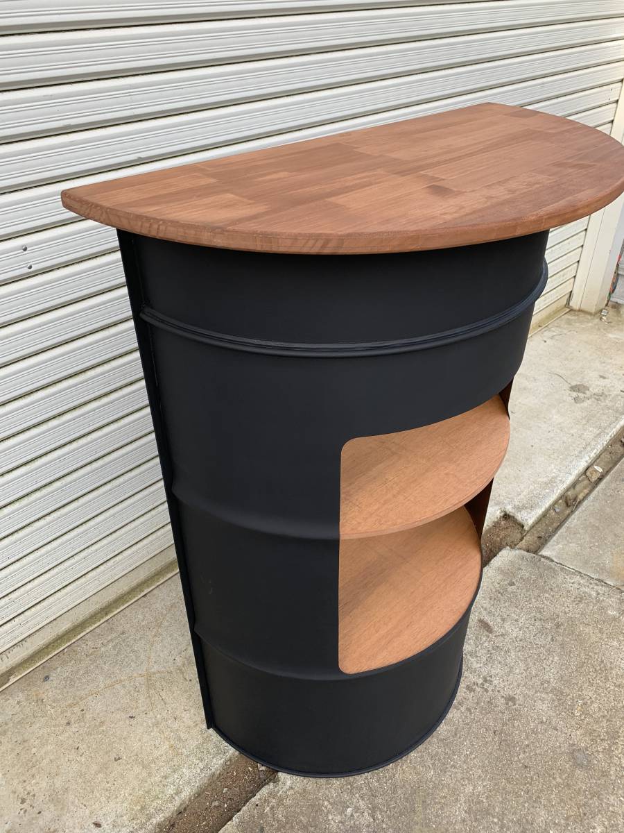 Q ドラム缶テーブル 高さ10cm追加 Q様 専用 ドラム缶テーブル 高さ10cm追加