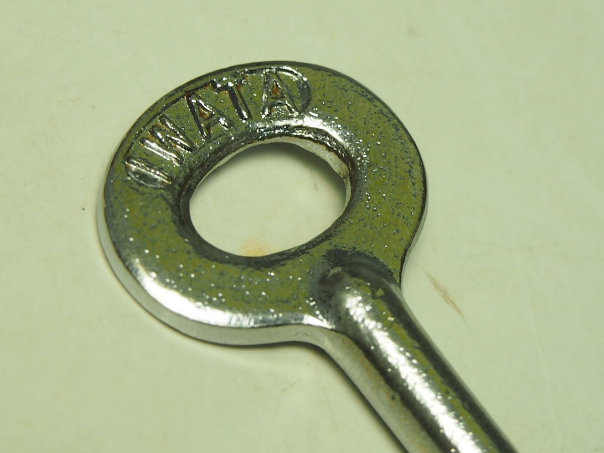 ひ*で様 鉄道部品 忍び錠 東京 岩田 忍び錠 鉄道鍵 車掌鍵