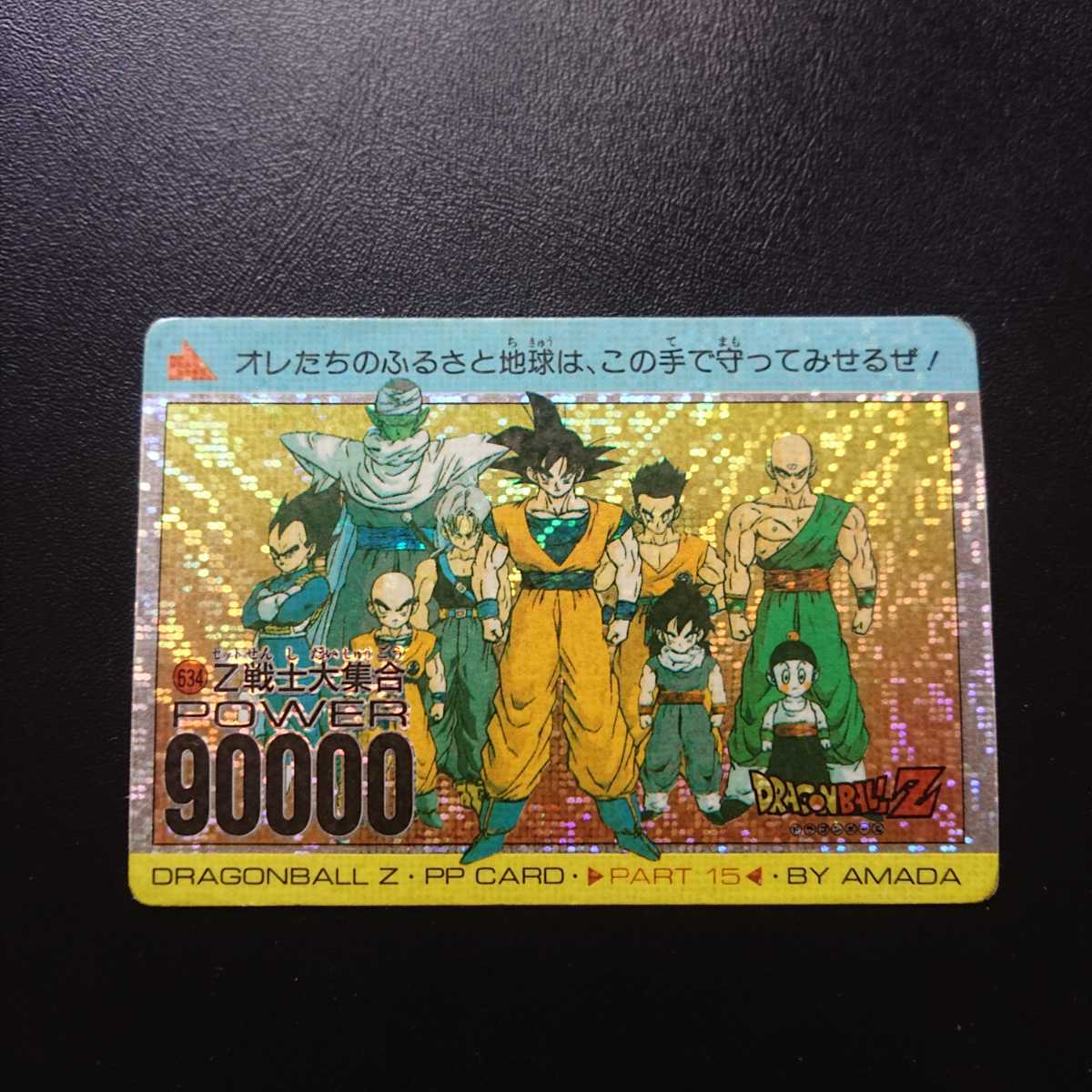 貴重 ドラゴンボール アマダ PPカード Z戦士大集合 ドラゴンボールZ