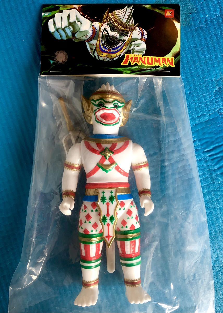 ハヌマーン ソフビ Kproductions Hanuman ウルトラ6兄弟VS怪獣軍団 白