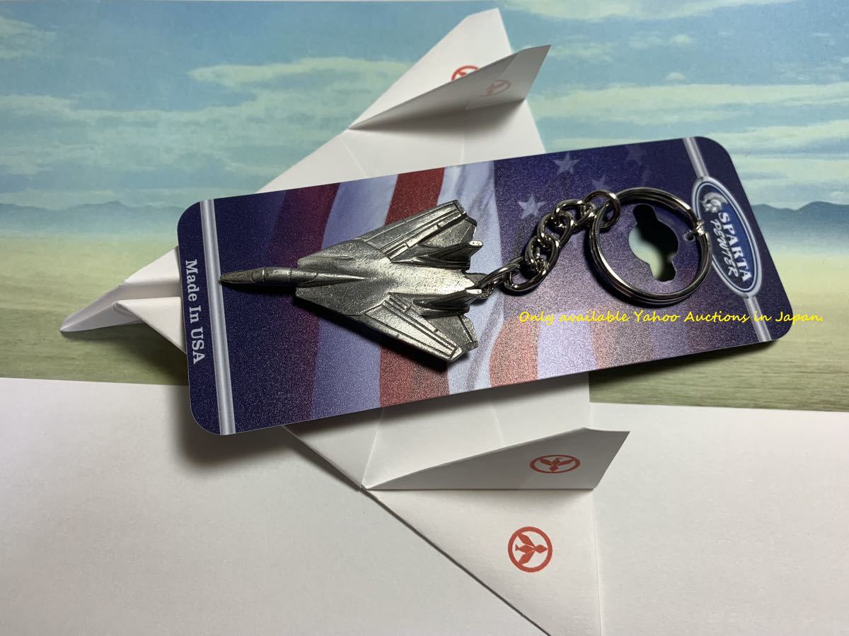 F-14 戦闘機フライトタグ キーホルダー アメリカ海軍 飛行機 TOPGUN F