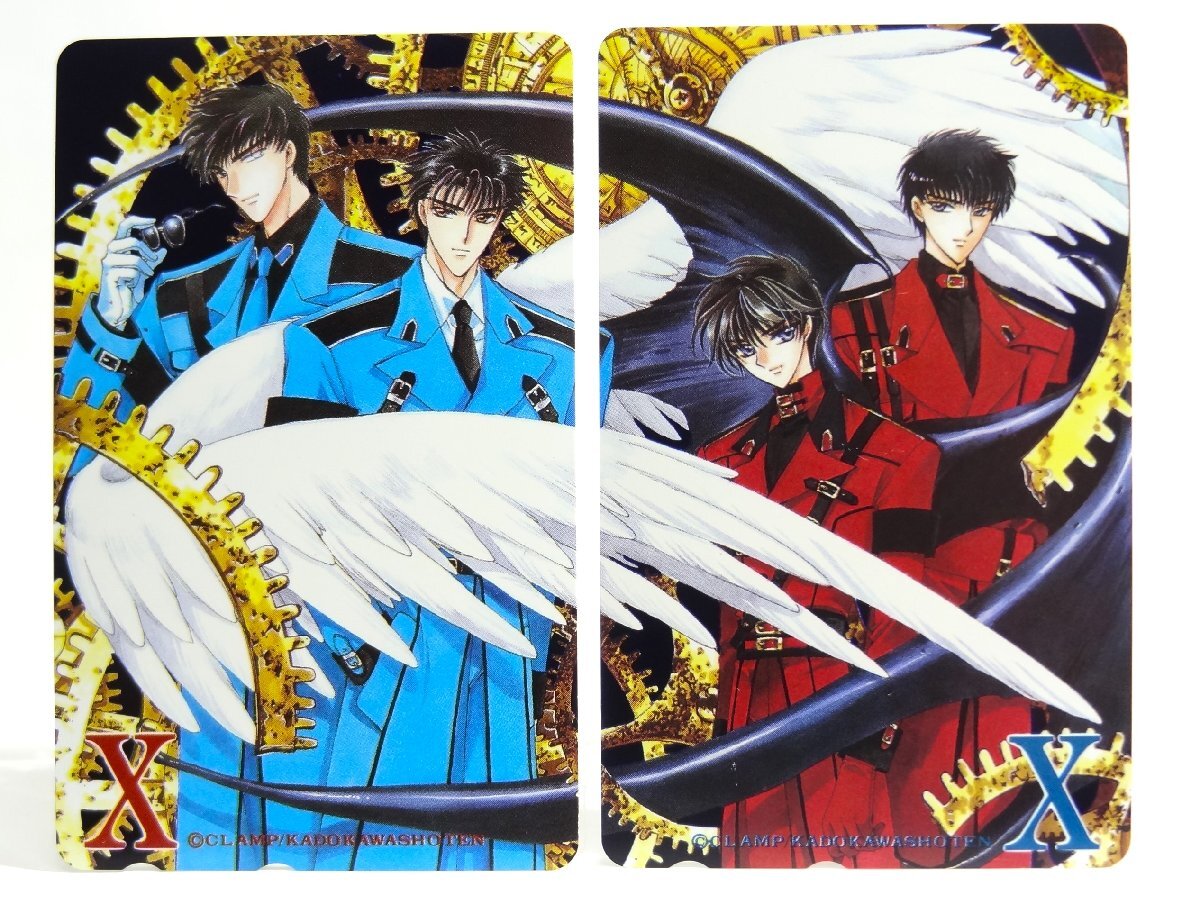 CLAMP X 皇昴流 桜塚星史郎クリアポスター CLAMP「東京BABYLON」皇昴流