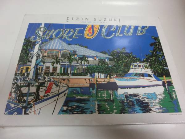 鈴木英人 EIZIN SUZUK BEACH CLUB BAR ジクソーパズル 鈴木英人 ビーチ