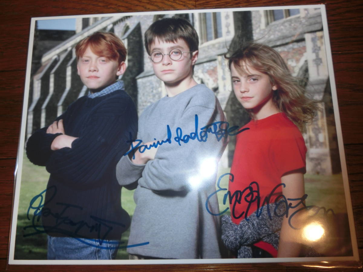 ハリーポッター ルパート・グリント 直筆サイン入り写真 ホログラム