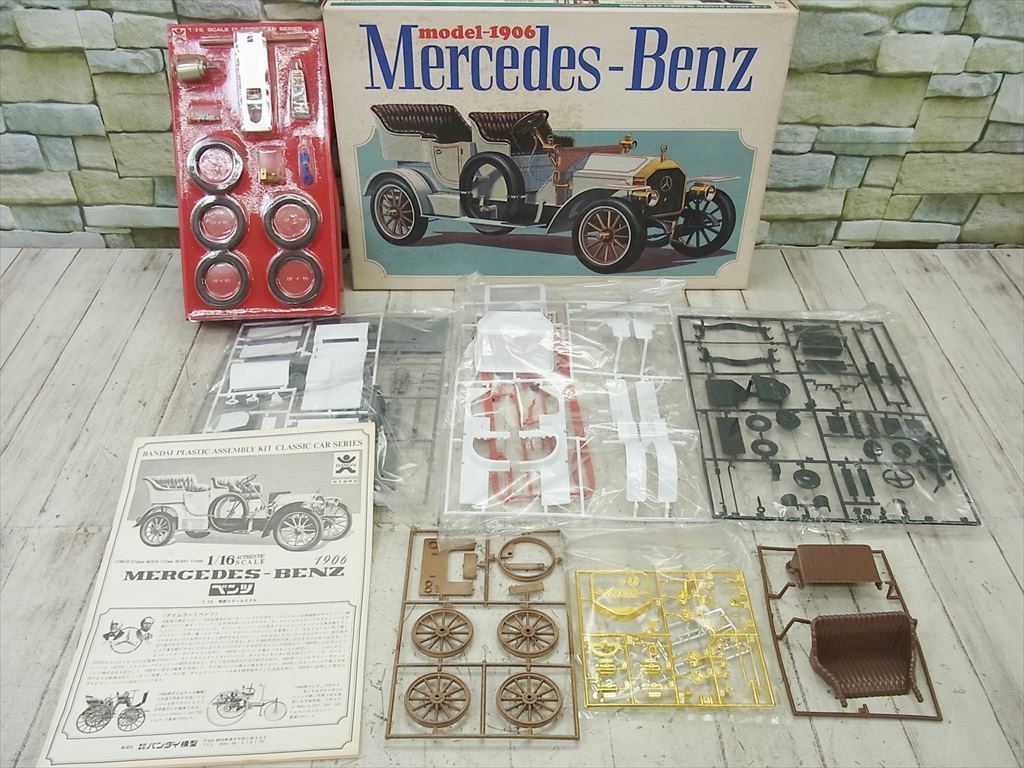 バンダイ メルセデス ベンツ 1906 モデル 1/16 クラシック カー