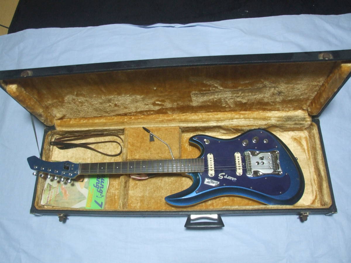 GUYATONE Sharp 5 エレキギター 専用ケース ビンテージ GUYATONE Sharp