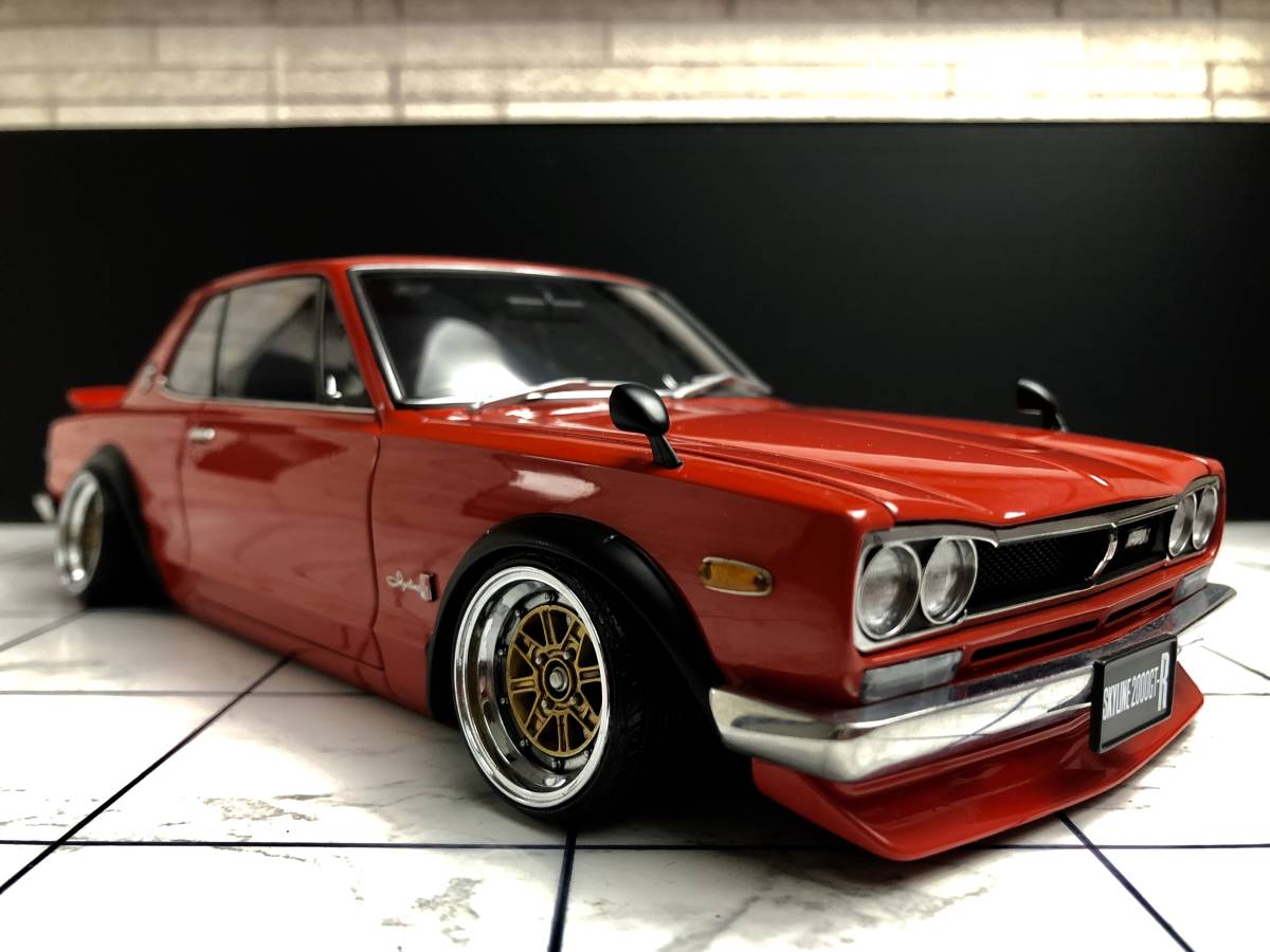 Aa/Nissan日産 Slylineスカイライン ハコスカ 絶版 1/18