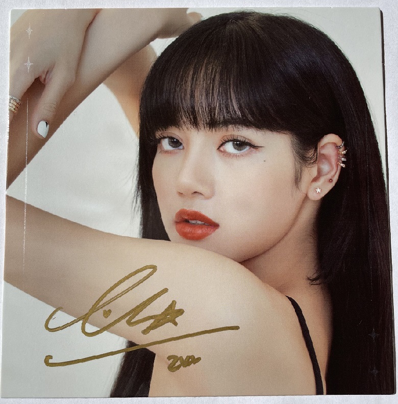 LiSA バンダナ 直筆サイン入り リサ りさ