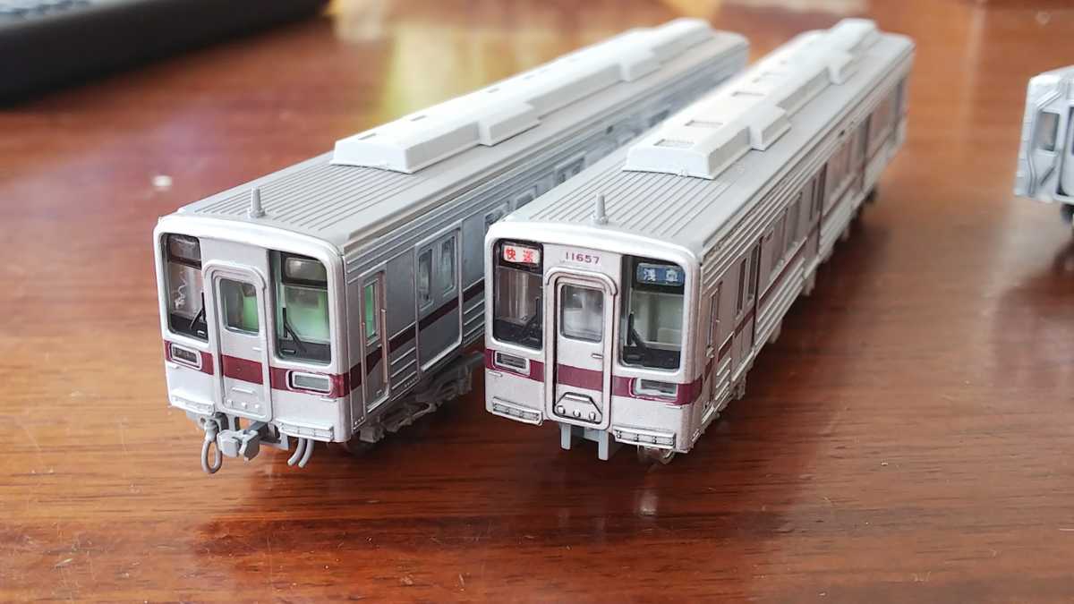 1円】 ジャンク GREENMAX 東武 10030系 18両 組立済 鉄道模型 Nゲージ